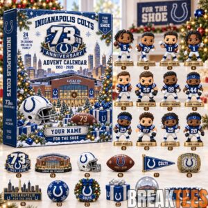 Indianapolis Colts 73th Anniversary 2026 Advent Calendar Box
