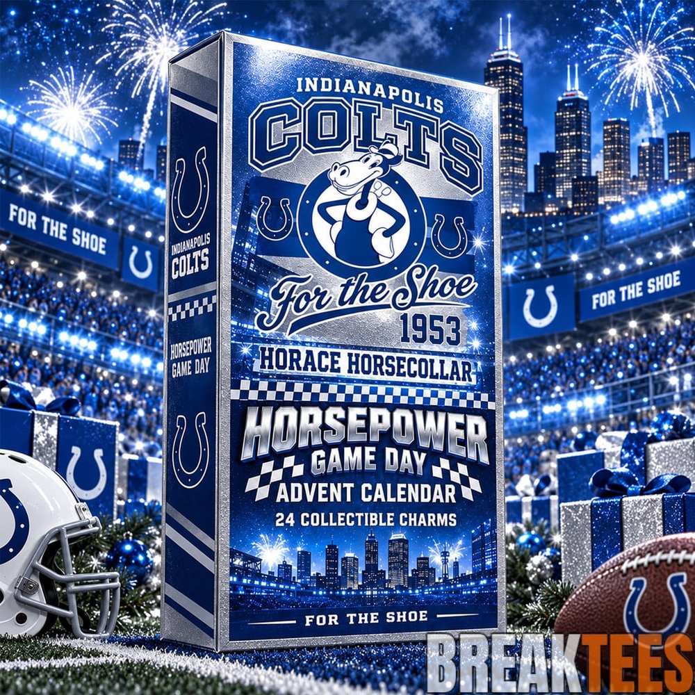 Indianapolis Colts x Horace Horsecollar Game Day 2026 Advent Calendar – 24 Collectible Charms Indianapolis Colts x Horace Horsecollar Game Day 2026 Advent Calendar – 24 Collectible Charms