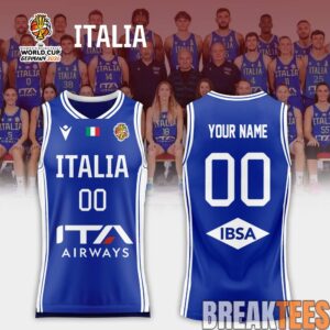 Italy Basketball 2026 FIBA Women’s World Cup Basketball Jersey