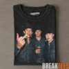Green Bay Packers Jordan Love Triple Era Drinking & Middle Finger Tee Green Bay Packers Jordan Love Triple Era Drinking & Middle Finger Tee