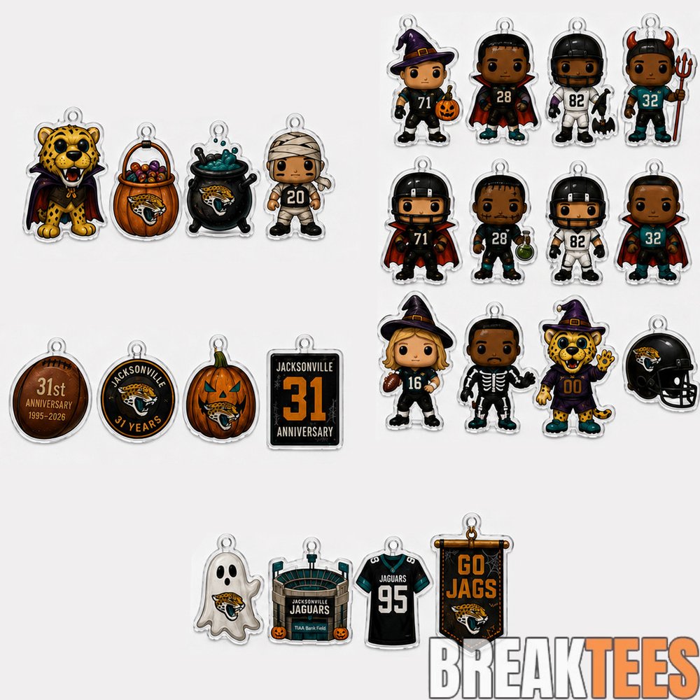 Jacksonville Jaguars 31th Anniversary Halloween Advent Calendar 2026 for Football Fans Jacksonville Jaguars 31th Anniversary Halloween Advent Calendar 2026 for Football Fans