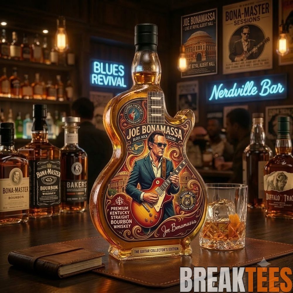 Joe Bonamassa Collector’s Edition Guitar Legends Whiskey Tennessee Whiskey Decanter Joe Bonamassa Collector’s Edition Guitar Legends Whiskey Tennessee Whiskey Decanter