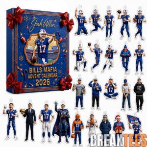 Josh Allen Bills Mafia Advent Calendar 2026