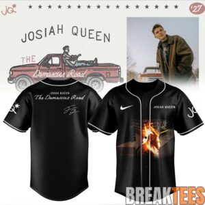 Josiah Queen “Damascus Road Tour” 2027 Limited Edition Signature Baseball Jersey 2