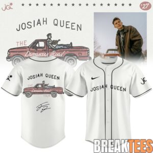 Josiah Queen “Damascus Road Tour” 2027 Limited Edition Signature Baseball Jersey 3