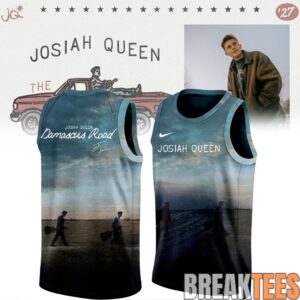 Josiah Queen “Damascus Road Tour” 2027 Limited Edition Signature Basketball Jersey