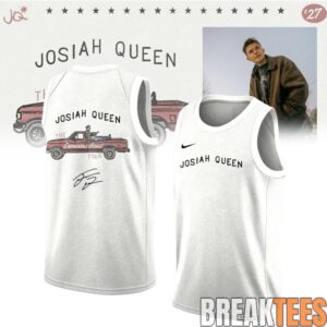 Josiah Queen “Damascus Road Tour” 2027 Limited Edition Signature Basketball Jersey 1
