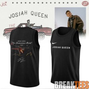 Josiah Queen “Damascus Road Tour” 2027 Limited Edition Signature Basketball Jersey 3