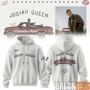 Josiah Queen “Damascus Road Tour” 2027 Limited Edition Signature Hoodie