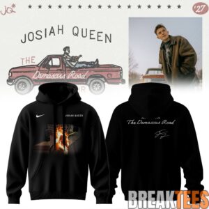 Josiah Queen “Damascus Road Tour” 2027 Limited Edition Signature Hoodie 1
