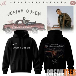 Josiah Queen “Damascus Road Tour” 2027 Limited Edition Signature Hoodie 2