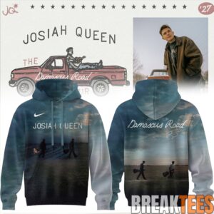 Josiah Queen “Damascus Road Tour” 2027 Limited Edition Signature Hoodie 4