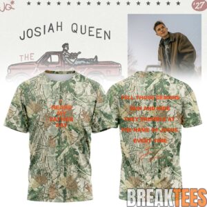 Josiah Queen “Damascus Road Tour” 2027 Limited Edition Signature T-Shirt