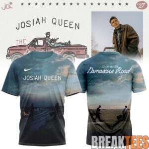 Josiah Queen “Damascus Road Tour” 2027 Limited Edition Signature T-Shirt 2