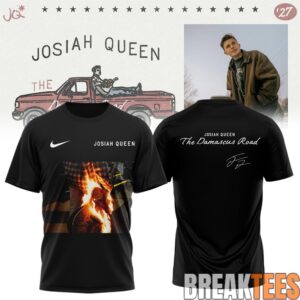 Josiah Queen “Damascus Road Tour” 2027 Limited Edition Signature T-Shirt 3