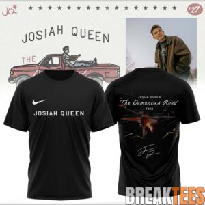 Josiah Queen “Damascus Road Tour” 2027 Limited Edition Signature T-Shirt 4