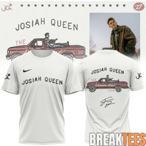 Josiah Queen “Damascus Road Tour” 2027 Limited Edition Signature T-Shirt 5