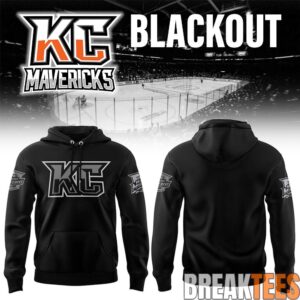 Kansas City Mavericks “Blackout” Special Hoodie 1