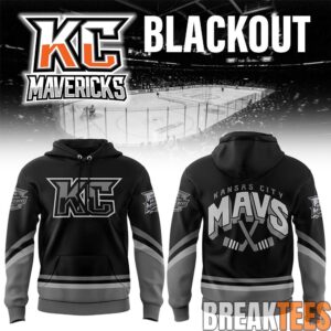 Kansas City Mavericks “Blackout” Special Hoodie 2