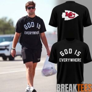 Kansas City Chiefs God Is Everywhere T-Shirt