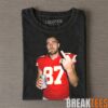 Kansas City Chiefs Travis Kelce, Patrick Mahomes & Rashee Rice Drinking & Middle Finger Tee