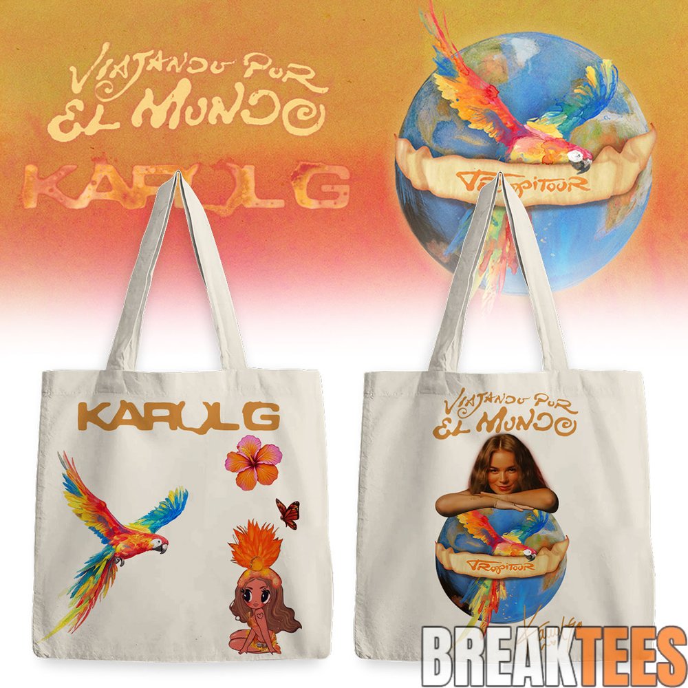 Karol G – Nos Vamos de Tour Tote Bag Karol G – Nos Vamos de Tour Tote Bag