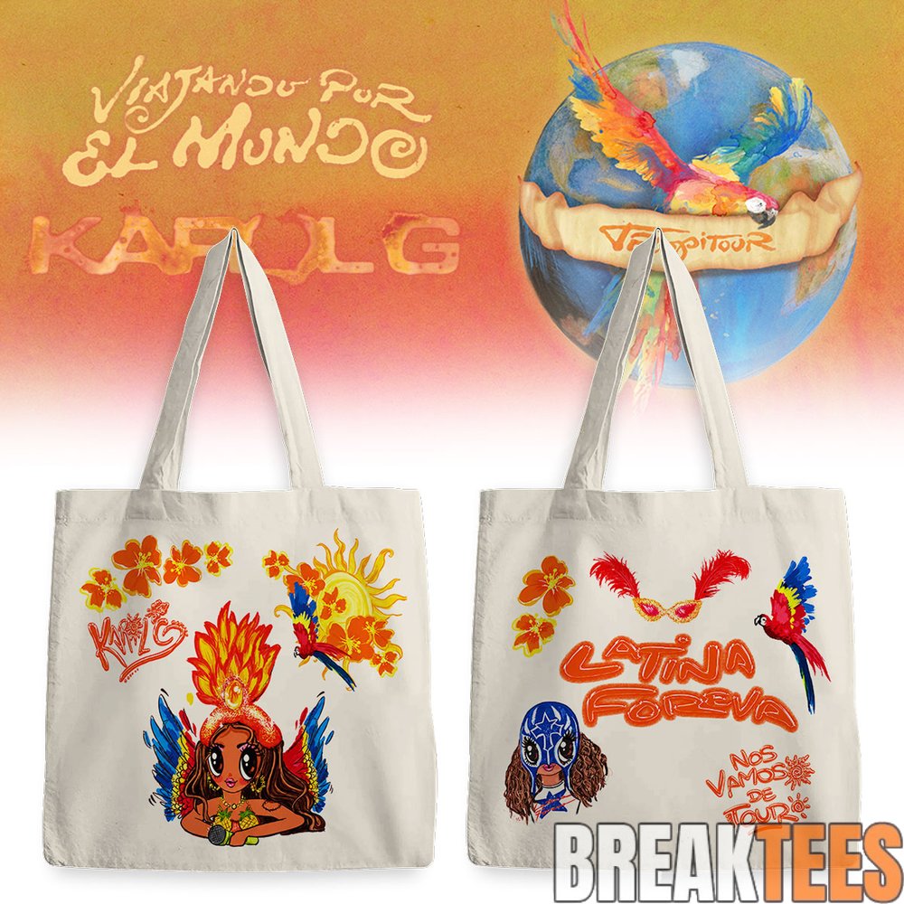 Karol G – Nos Vamos de Tour Tote Bag Karol G – Nos Vamos de Tour Tote Bag