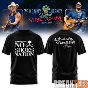 Kenny Chesney The Original Vibe Room Tour 2027 No Shoes Nation Special T-Shirt