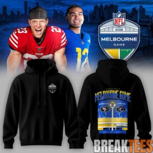 LA Rams NFL Melbourne 2026 Limited Hoodie 1