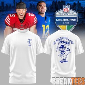 LA Rams NFL Melbourne 2026 Limited T-Shirt 1