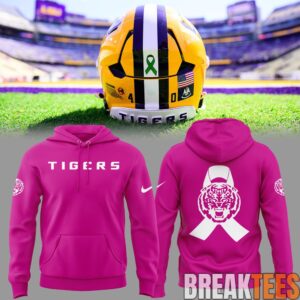 LSU Tigers Beat Cancer Special Hoodie 1