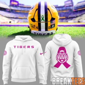 LSU Tigers Beat Cancer Special Hoodie 2