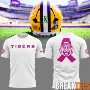 LSU Tigers Beat Cancer Special T-Shirt 2