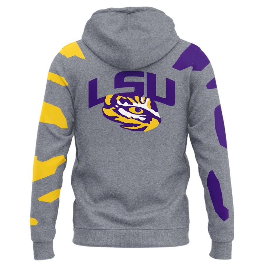 LSU Tigers “Get ’Em” Grey Hoodie LSU Tigers “Get ’Em” Grey Hoodie