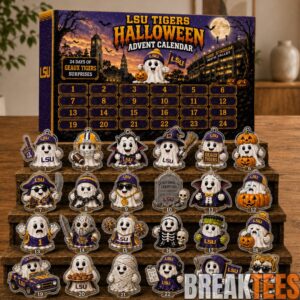 LSU Tigers Halloween Advent Calendar 2026 for College Football Fans