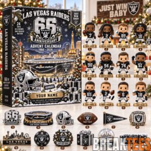 Las Vegas Raiders 2026 66th Anniversary Advent Calendar