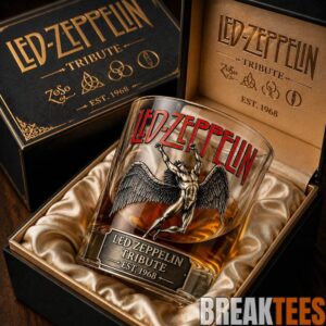 Led Zeppelin Tribute Whiskey Glass