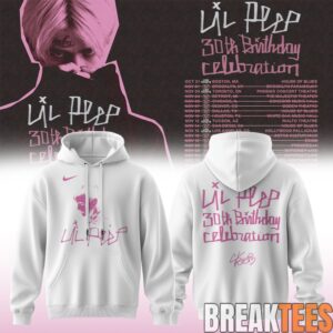 Lil Peep ”30th Birthday Celebration” Limited Edition Signature Hoodie