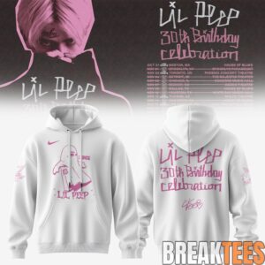 Lil Peep ”30th Birthday Celebration” Limited Edition Signature Hoodie 1