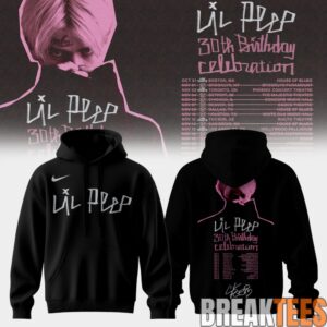 Lil Peep ”30th Birthday Celebration” Limited Edition Signature Hoodie 3