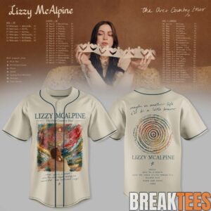 Lizzy MCalpine - The Over Country Tour Baseball Jersey 3 Lizzy MCalpine - The Over Country Tour Baseball Jersey 3