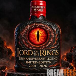 Lord of The Rings 25th Anniversary Whiskey Decanter