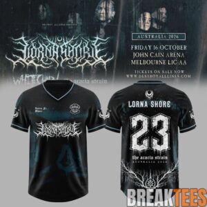 Lorna Shore Australia & New Zealand Tour 2026 Football Jersey