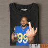 Los Angeles Rams Matthew Stafford & Puka Nacua Smoking & Drinking Tee