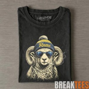 Los Angeles Rams Game Day Beanie Mascot Tee