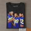 Los Angeles Rams Myles Garrett Drinking & Middle Finger Tee