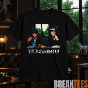 Los Angeles Lakers Austin Reaves And Luka Dončić Lakeshow Graphic Shirt for Basketball Fans