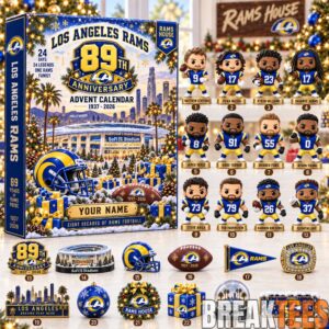Los Angeles Rams 2026 89th Anniversary Advent Calendar Box
