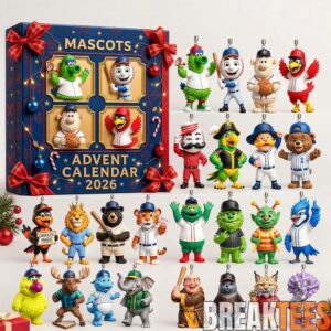 MLB Major League Baseball Mascot Advent Calendar 2026