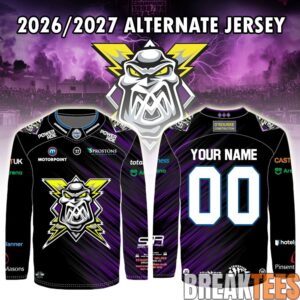Manchester Storm 2026-27 Personalized Alternate Hockey Jersey